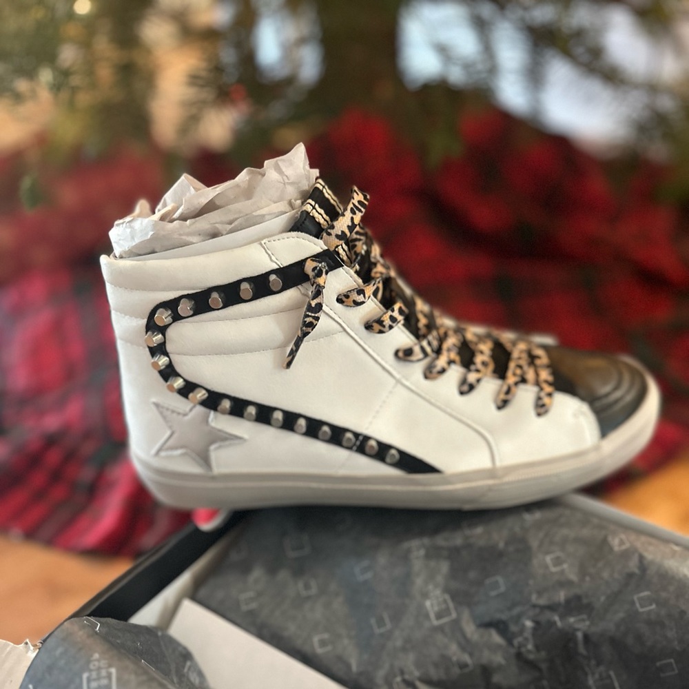 Shu Shop Studded High Top Sneakers